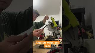 Measure twice, cut once 📐 😊#setdesign #youtubeshorts