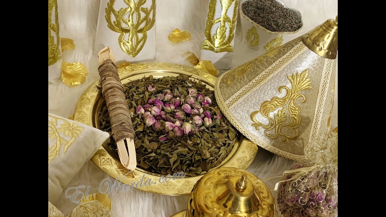 Décoration Table Henné El-Warda.com  أفكارلي ديكور مائدة ألحناء ألمغربية ♥