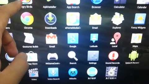 MINIX NEO X5 x USB touch panel in action