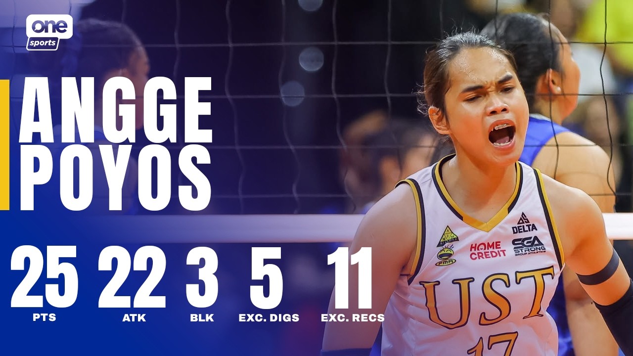 Angge Angge Poyos FIRES UP 🔥 with double-double game for UST vs ADMU | UAAP ...