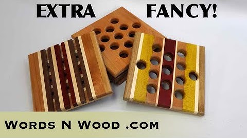 HOW TO Make Trivets from Scrap Wood (WnW #185)