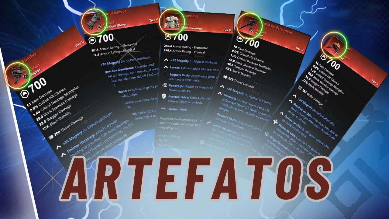 [GUIA COMPLETO] ONDE PEGAR TODOS os ARTEFATOS | New World