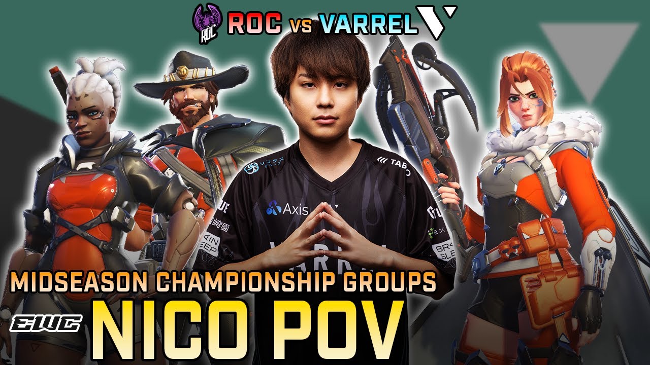 [ Nico ] ROC Esports vs VARREL | OWCS Midseason Championship Groups ...