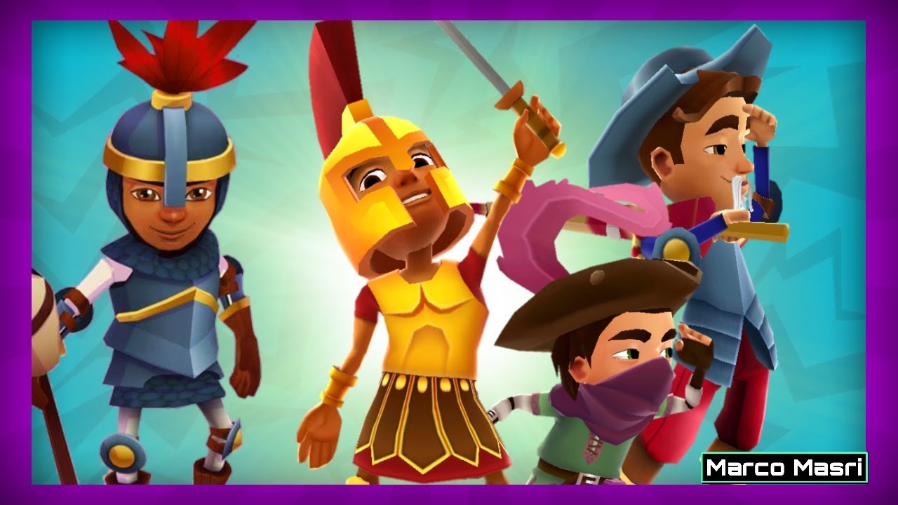 WARRIOR PACK | Subway Surfers | Wayne, Jaro, Nikos and Diego
