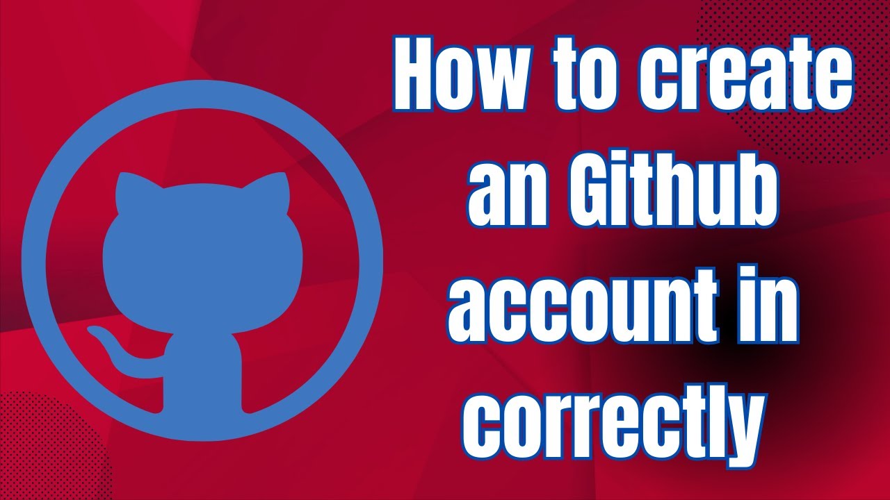 How to create an github account in correctly | Nadadunith Academy - YouTube
