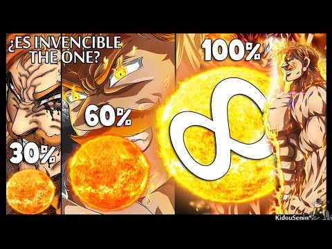 Explicación: El Poder de Escanor en THE ONE es Infinito? | Nanatsu no taizai: Kamigami no Gekirin