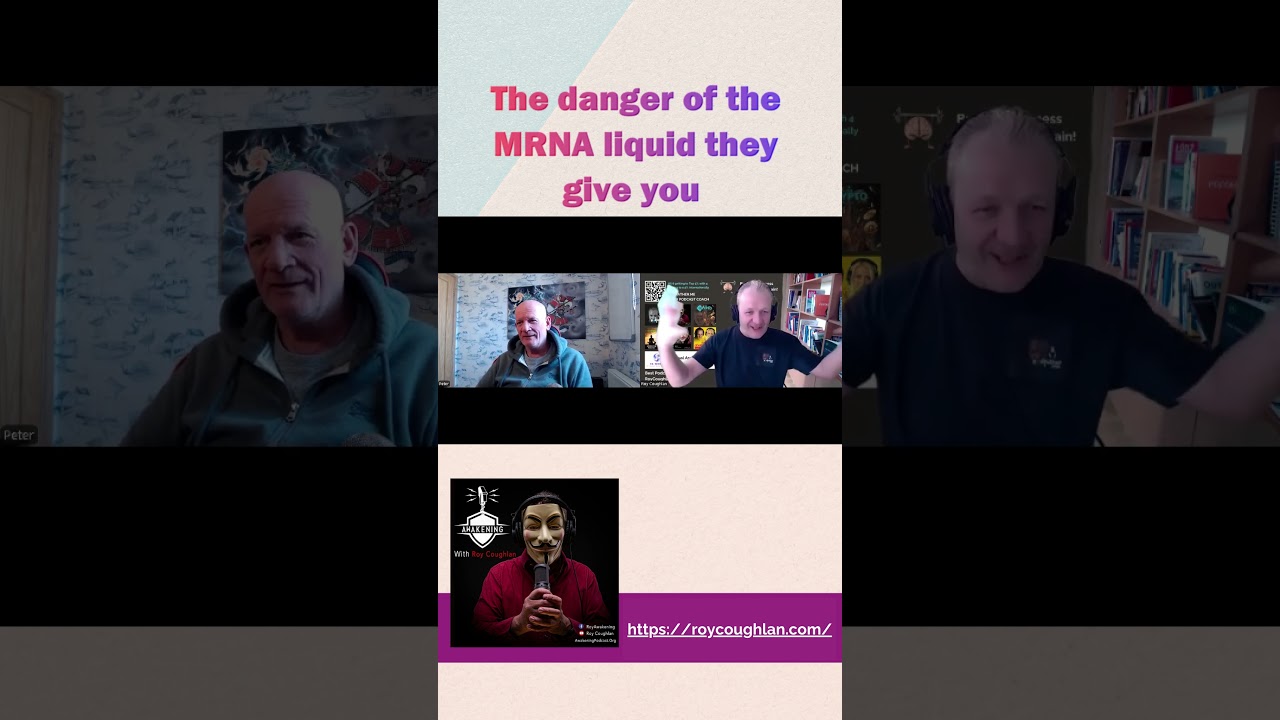The danger of the MRNA liquid they give you The danger of the MRNA liquid they give you