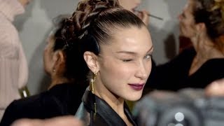 Bella Hadid, Gigi Hadid and more getting ready Backstage for the Fendi Fashion Show