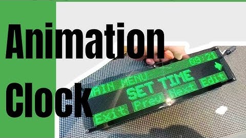 DotClk Dmd Clock Show and Tell first impressions