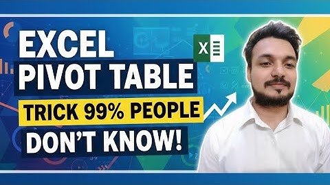 Ultimate Excel PIVOT TABLE Tips & Tricks