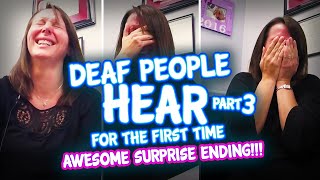 People Hearing for the First Time Part 3! *Huge Surprise Ending* Getting Cochlear Implants