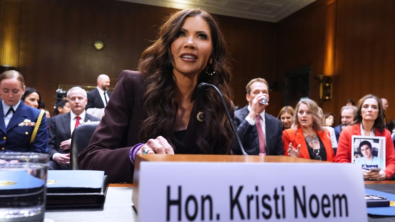 Happening Now: Noem Facing House Questioning Over DHS Oversight