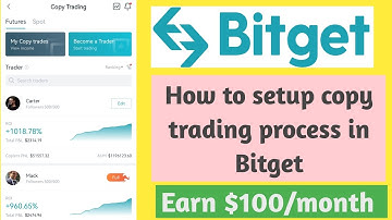 How to Start Copy Trading in Bitget (Step-by-Step Tutorial)