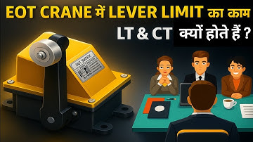 🔥 Actual Function of Limit Switch in EOT Crane 😱 | Why Lever Type Limit Switch is installed? | @T...