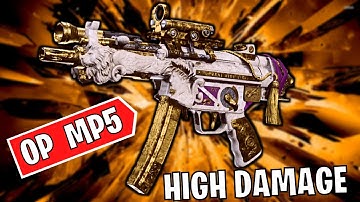 THE BEST MP5 in WARZONE!  - MP5 Class Setup - Warzone - BEST MP5