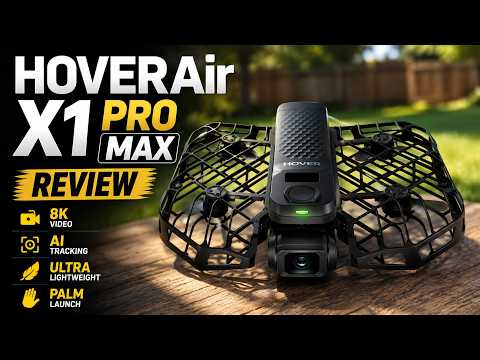 HOVERAir X1 ProMax Review - 8K AI Drone Review
