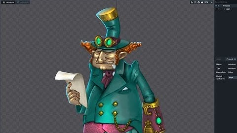 Steam Punk Old Man (Dragon Bones)