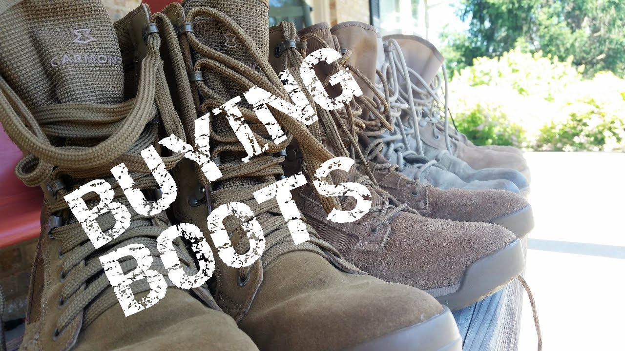 Choosing Military Boots