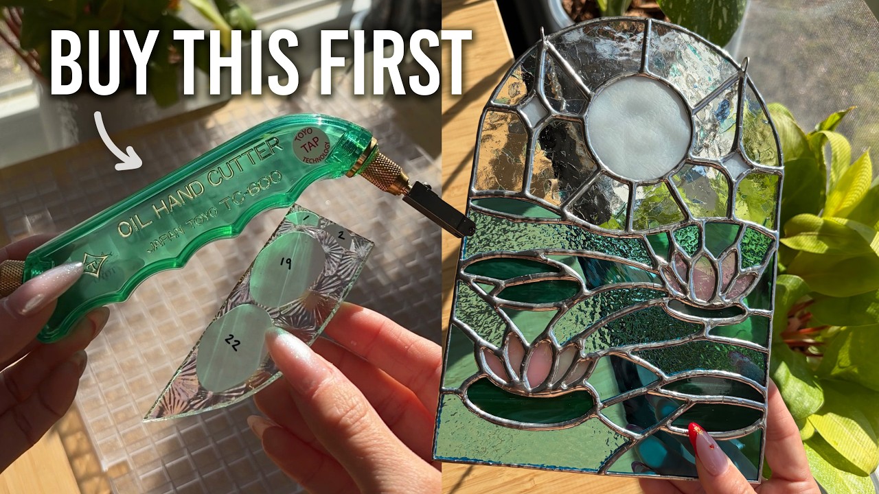 How to Start Making Stained Glass - YouTube