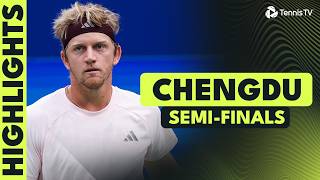 Shapovalov vs Hurkacz & Davidovich Fokina Battles Basilashvili | Chengdu 2026 Highlights Semi-Finals