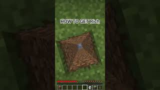 how to get rich #minecraft