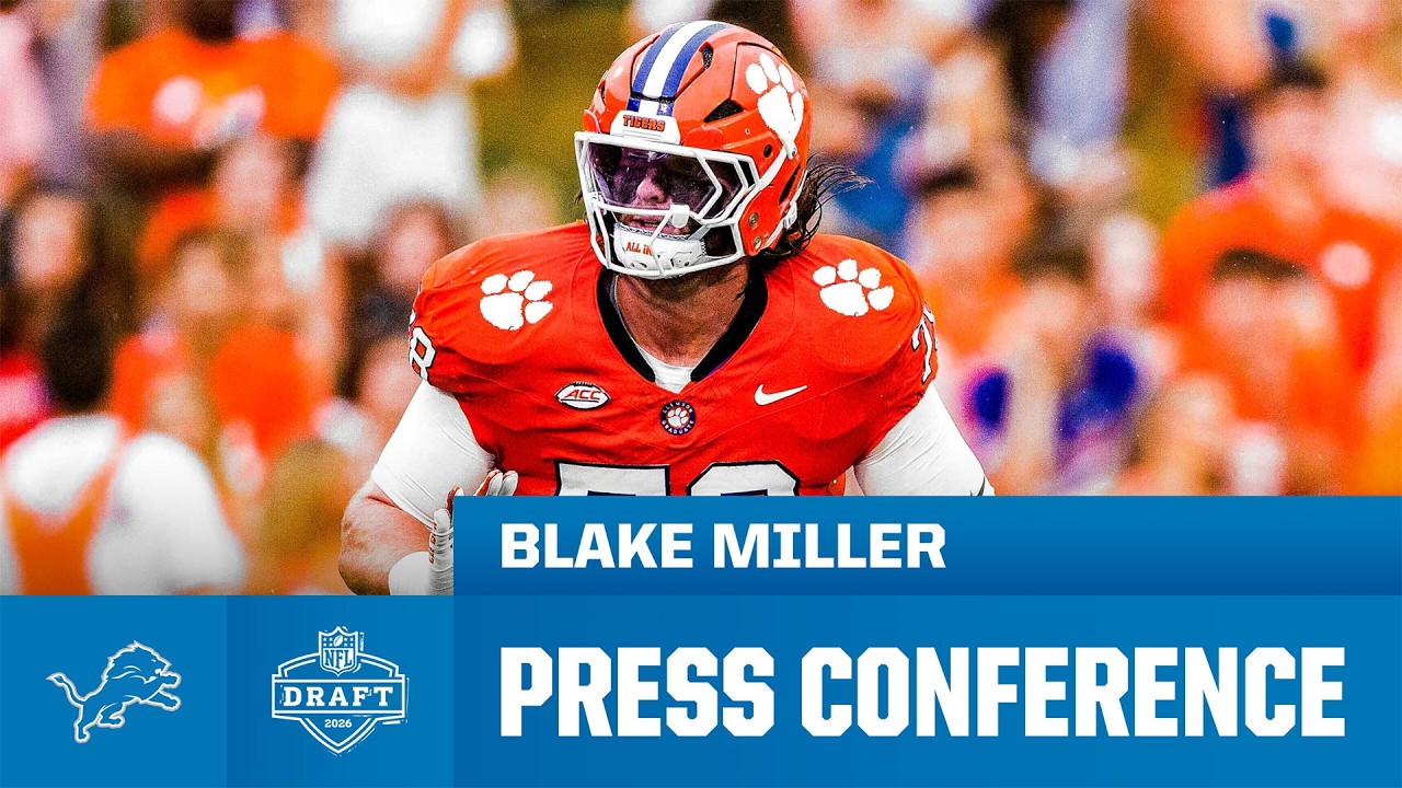 Blake Miller introductory press conference | April 24, 2026 - YouTube