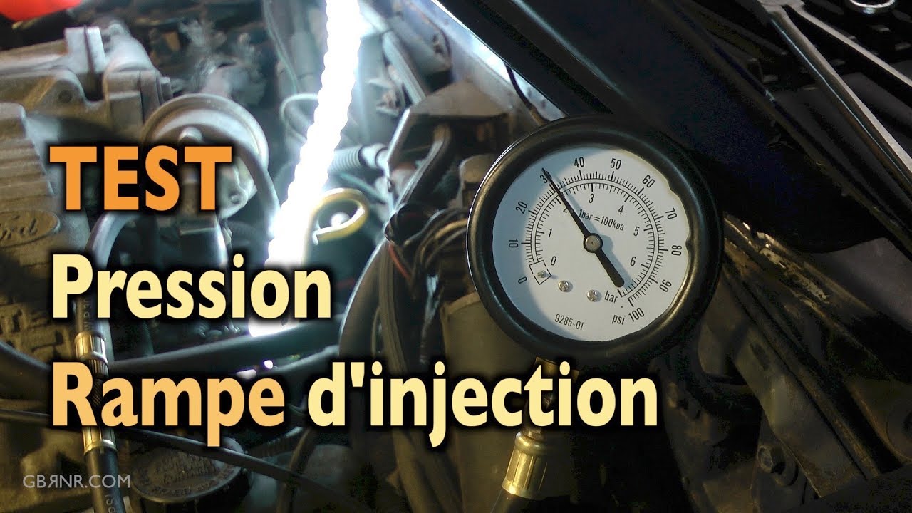 Manomètre de testeur de pression d'injecteur de pompe d'injection de  carburant