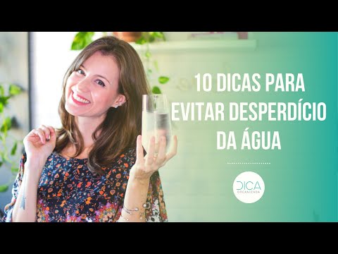 10 DICAS PARA EVITAR DESPERDÍCIO DA ÁGUA