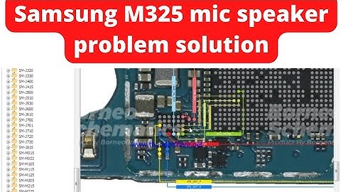 Samsung m325 mic speaker problem solution #mobile #samsung #Micspeaker @MaiThilBoy