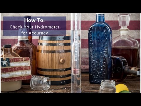 Brewing America - How to check your Hydrometer for Accuracy!