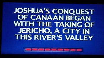 Jeopardy for the PS3 Game 1 Part 2