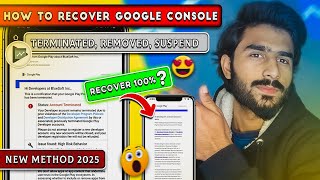How to Recover Google play console Account | How to Recover Terminated Google play console account