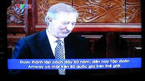 Steve Van Andel gap chu tich Nguyen Minh Triet