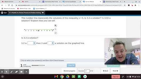 Inequalities Sixth Grade Math Lesson 4-7 Practice & Problem Solving EnVision 2.0