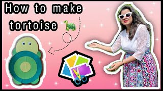 Easy Paper Craft : HOW TO MAKE A TORTOISE 🐢 screenshot 2