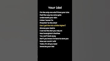 Thumbnail of 💛Saja Boys - Your Idol (Lyrics) KPop Demon Hunters