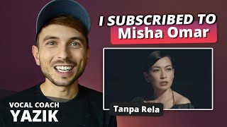 Vocal Coach YAZIK reaction to Misha Omar - Tanpa Rela