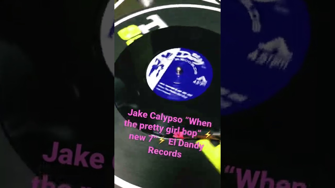 When The Pretty Girl Bop ‼️ Jake Calypso new 7” for El Dandy Records 💥