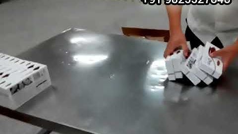 High speed automatic box carton gluing machine  (continuous model)