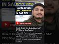 How to Create User Credentials in SAP CPI | Step-by-Step Tutorial