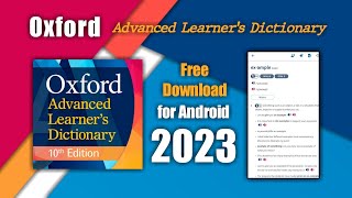 Oxford Advanced Learner's Dictionary apk || FREE FOR ANDROID screenshot 2