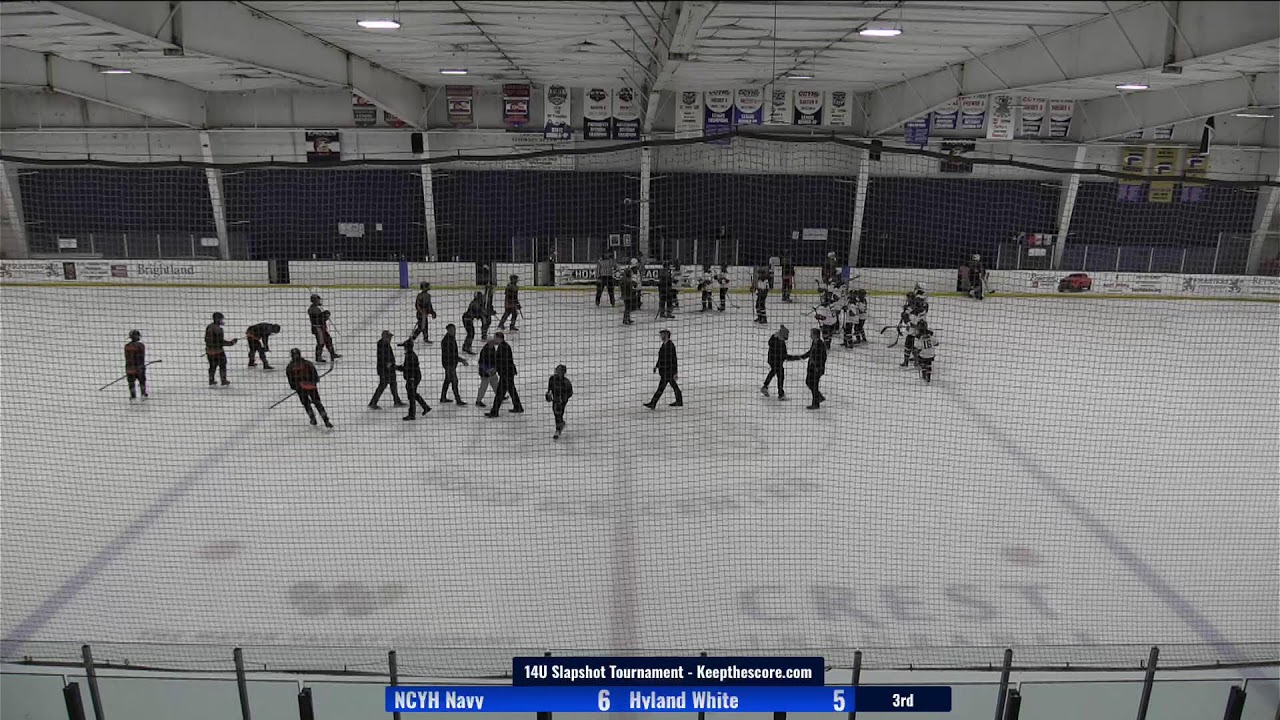 14U NCYH Navy v. Hyland White