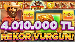 Big Bass Splash Max Win | 4.000.000 TL TÜRKİYE REKORU VURGUN | ARD ARDA 10X REKORU BİZLERLE |