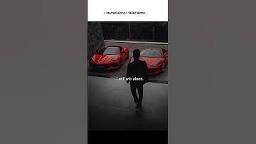 I started alone, I falied alone 🗿#motivation #growthmindset #shorts