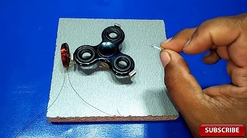 HOW TO MAKE A FIDGET SPINNER  Pulse Motor "High speed brushless motor
