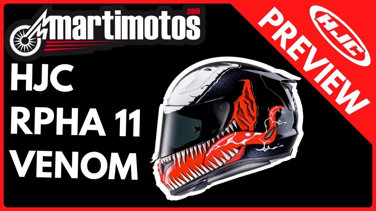 PREVIEW // 🤯 CASCO HJC RPHA 11 VENOM 