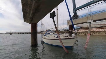 Re Launch from Portimao Boatyard with Commentary.