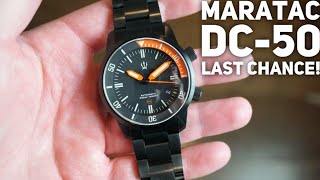 Maratac DC 50 Dual Crown 500M Dive Watch + Titanium Compass Review!?