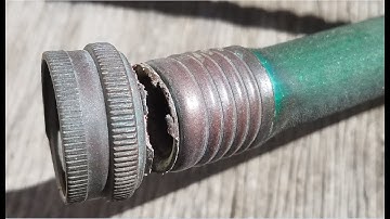 GARDEN HOSE REPAIR - Threaded Fitting End