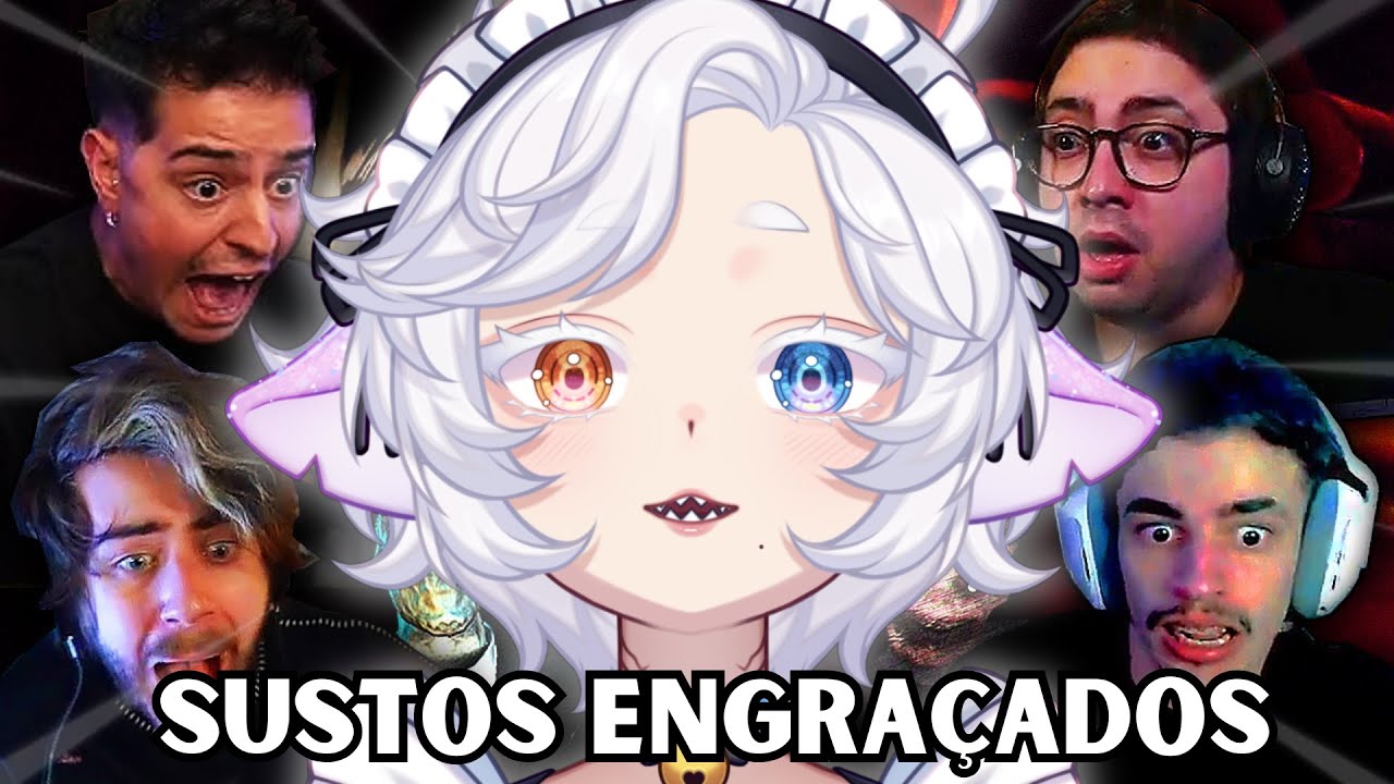 SUSTOS ENGRAÇADOS NAS LIVES 2024 | Mochi Yuki